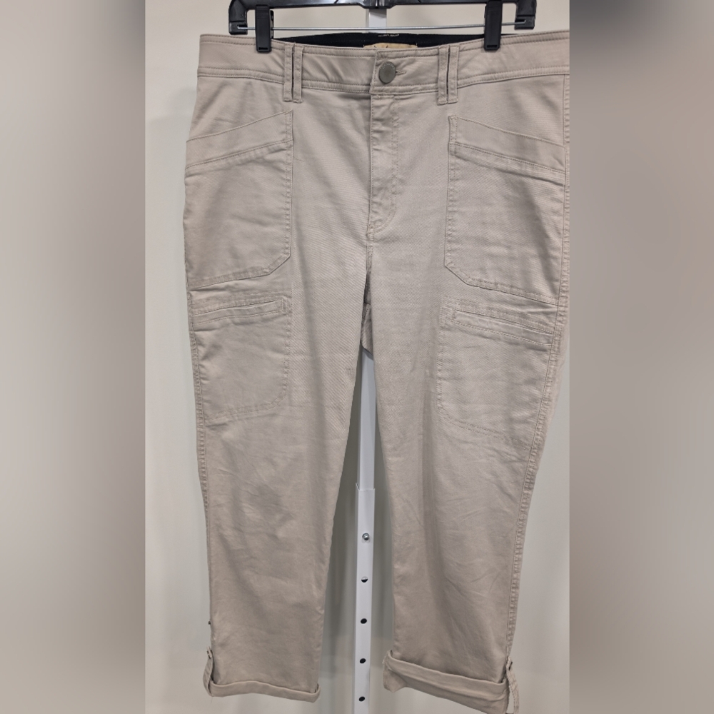 Democracy Cuffed Khaki Pants